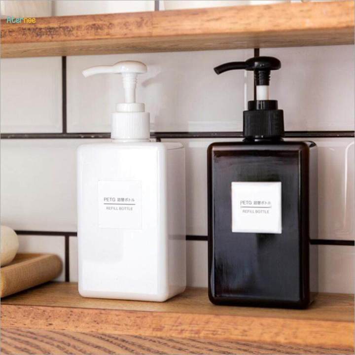 3pcs%20Foaming%20Soap%20Pump%20Dispenser%20Cosmetic%20Container%20Bottle%20Brown%20-%20Image%209
