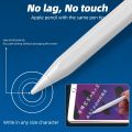 Palm Rejection Stylus Pen Bluetooth Touch Screen Pen Writing Drawing For Apple Pencil 2 Magnetic Design For Ipad Mini5 Tablet.