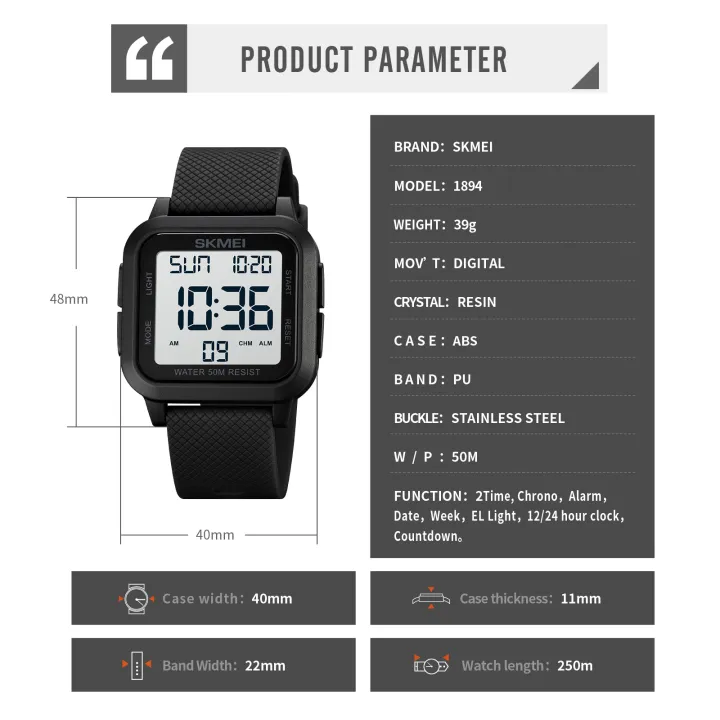 SKMEI%201894%20Military%20Sport%20Electronic%20Watch%20Men%20Outdoor%20Shock%20Waterproof%20LED%20Display%20Digital%20Wristwatches%20Clock%201960%20reloj%20hombre%20-%20Image%206