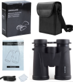 SUNCORE 10x42 HD Professional Telescopes Large View 143m/1000m Powerful Binoculars for Hunting Bird Watching BAK4 Prism Lens.