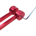 128 Hz Tuning Fork Weighted Red Tuning Forks Kit for Healing 128 Hz Sonic Slider Tuning Fork Set. 
