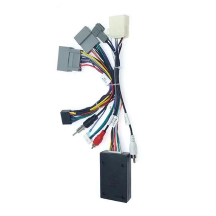 Car%20Audio%20Radio%20CD%20Player%2016%20PIN%20Android%20Power%20Cable%20Adapter%20with%20Canbus%20Box%20for%20Honda%20Civic%20CRV%20Media%20Wiring%20Harness%20-%20Image%202