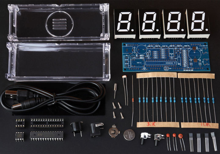 DIY%20Digital%20Clock%20Kit%20-%201%20inch%20Red%20LED%20-%20Image%205