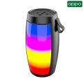 【Ready Stock+FREE Shipping+COD】OPPO-1202LED Colorfull Lights Wireless Bluetooth Speakers Powerful Portable Sound Box Subwoofer Car Audio Bass MP3 Player Sound System. 