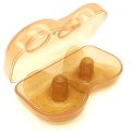 Silicone Nipple Protector Shield for Breast Feeding Mothers with Storage Case 2 Pcs 9158 Xierbao. 