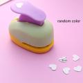 Heart Hole Punch DIY Embossing Device Children's Embossing Machine Manual Paper Yao Store. 