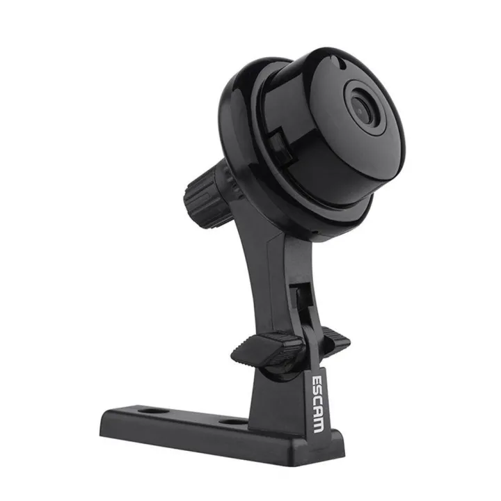 Escam Button Q6 1MP HD 720P Mini WIFI IP Camera Indoor Infrared Day/Night Vision Onvif Support Motion Detection Max 128GB Card