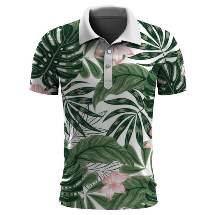 Hawaiian%20Plants%20Polo%20Shirt%20For%20Men%20Summer%203D%20Print%20Leaves%20Flower%20Short%20Sleeve%20Golf%20Polo%20Shirts%20Oversized%20Street%20Tops%20T%20Shirt%20-%20Image%203