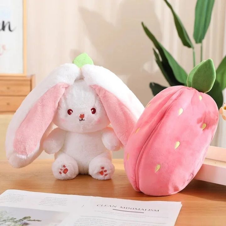 Carrot%20Strawberry%20Transformed%20Into%20Rabbit%20Fruit%20Stuffed%20Plush%20Toys%20Bunny%20Doll%20-%20Image%203
