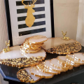 PDTYMWNG Silicone Resin , 2 Pcs Resin Tray Mold + 8 Pcs Coaster , Tray , Tray and Coaster Epoxy Set.