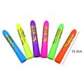 Face Paint Fluorescent Crayon Non-irritation Vibrant Color Makeup Painting Face Body Paint Glow Stick In The Dark Party Supplies.