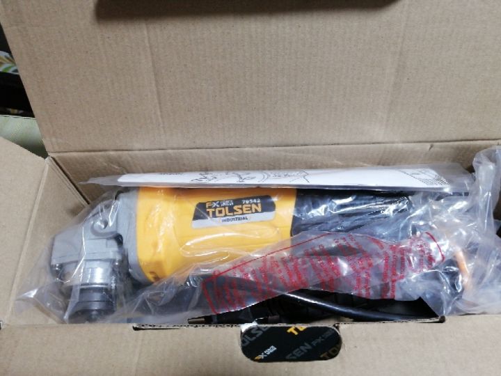TOLSEN%204"%20Angle%20Grinder%20%20(100mm)%20760W%20Industrial%20Grade%20Model:%2079542%20-%20Image%202