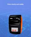 Mini Pos Printer with Type C Port Thermal Receipt Printer, Bluetooth Wireless Mini Bill Printer Compatible Pocket Ticket Printing 58x40mm thermal pos printer work on mobile and computer. 