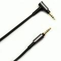 For Sony WH-1000 XM2 XM3 XM4 3.5mm Audio Cable,(Black Without Mic). 
