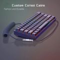 Coiled Cable Mechanical Keyboard Aviator Cable Type C Custom Usb Port Cable Aviator Coiling Cable For Gaming Keyboard Access. 