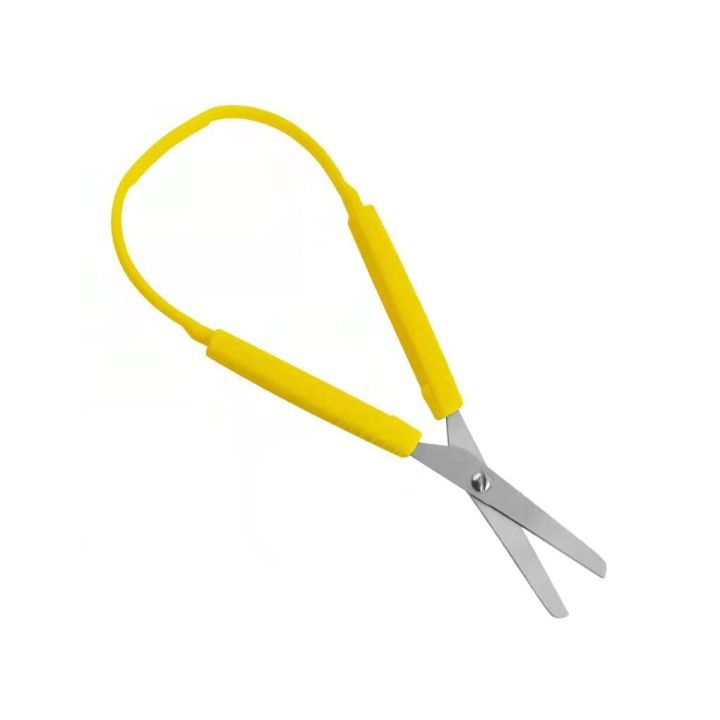 Safety%20Scissor%20Sturdy%20Stainless%20Steel%20Design%20Stationery%20Scissors%20Handicraft%20Accessories%20Office%20Paper%20Shear%20Students%20-%20Image%203