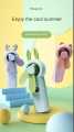Portable Cartoon Hand Held Water Spray USB Cooling Fan - Multi-color.
