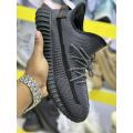 Mens running shoes yezy-Boost 350-V2 premium quality black sneakers. 