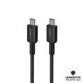 Anker 322 USB-C to USB-C Cable (3ft) Black. 