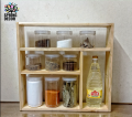 Kitchen storage  rack multi Functional Kitchen Rack organizer Shelve Jar Rack Storage Shelf Cabinet Stand SPKO16. 
