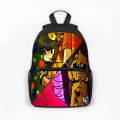 orean ersion bapa anime cute yellow dog kindergarten student polyester bapa with large capty.