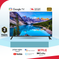 Jamuna 43" 4K Google TV J43 BDFS-G5 With 3 Year Official Panel Warranty | Free Delivery. 