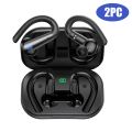 New Bee X13 Wireless Earbuds Sport TWS Bluetooth Headset 40Hrs Earphones with Mic IPX6 Waterproof Earpiece with LED Display.