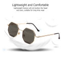 LouisWill Women Sunglasses Fashion Sunglasses Eyes Protection Sunglasses Ladies Sunglasses Irregular Polygons Glasses Female Eyewear Light Transmission Sun Glasses for Women.