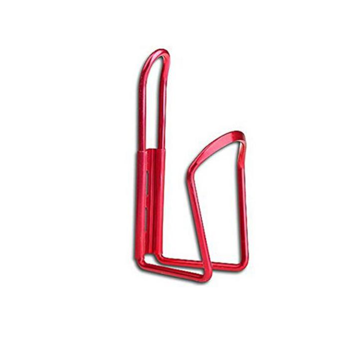 Aluminum Portable Drinking Cup Water Bottle Cage Holder, RED