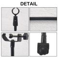 Flexible Gooseneck Microphone Stand with Desk Clamp for Radio Broadcasting Studio, Live Broadcast Equipment, Stations.