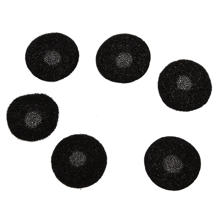 200%20Pcs%20Black%20Sponge%20Earbud%20Headphone%20Cap%20Ear%20Pads%20Cover%20Replacement%20-%20Image%202