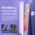 Safe Anti Perm Curler Hair Straightener 2-In-1 Negative Ion Essential Oil Hair Care 10 Second Fast Heating Hair Styling Tool.