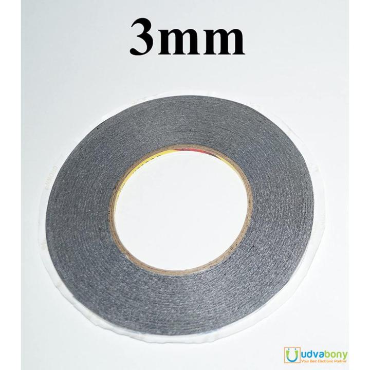 3mm Foam Tapes Black 3mm Double Side Foam Gum Tape Both Side Foam Tape Heavy Duty Double Sided Foam Tape Black Color For DIY Craft Mobile Repair