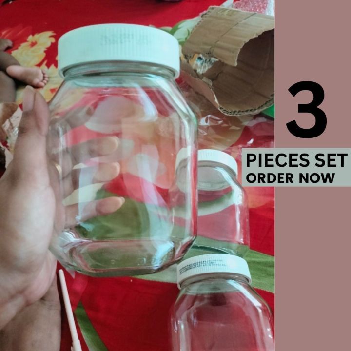 Good%20quality%20750%20ml.%202%20Pcs%20Glass%20Jar%20for%20Kitchen%20&%20Dining.%20Glassware%20Food%20container%20with%20original%20cap%20-%20Image%203