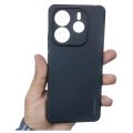 For Xiaomi Redmi Note 14 4G Luxury Shockproof Camera Protective Liquid Soft Silicone Eouro Case Back Cover.