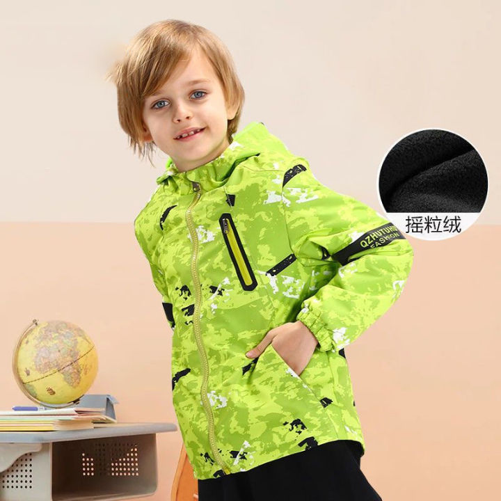 Children%20Boys%20Spring%20Autumn%20Children'S%20Cartoon%20Hooded%20Windproof%20Waterproof%20Jacket%20Male%20Baby%20Casual%20Kids%20Clothing%20Outwear%20-%20Image%202