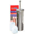 Proclean Durable Covered Premium Toilet brush_TB-0704 Set with Holder & Long Handle for Bathroom.