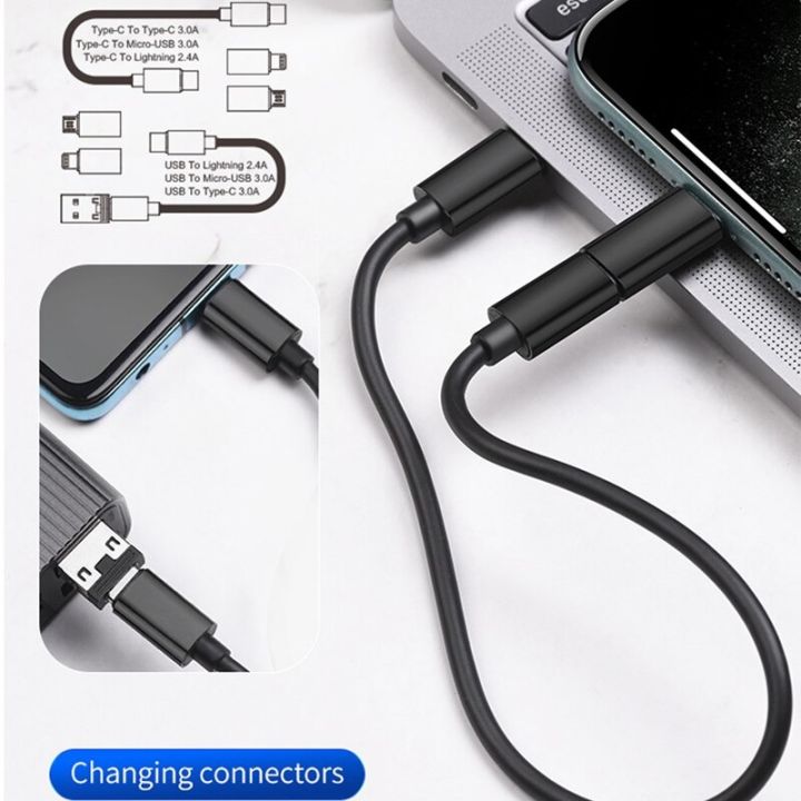 Hoco%20U86%206%20in%201%20Multifunctional%20Phone%20Charge%20Cable%20Kit%20For%20iPhone%2013%2011%2012%20Pro%20Max%20Micro%20USB%20Cable%20Type%20C%20Adapter%20Fast%20Charger%20Cable%20-%20Image%205