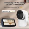 1080P Tuya Indoor Wifi Ip Camera Wireless Night Vision Ai Detection Two -Way Audio Surveillance Ip Camera Support Google Alexa.