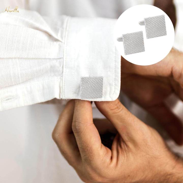 Mens%20Cufflinks%20French%20Cuff%20Shirt%20Cuff%20Links%20for%20Valentines%20Ceremony%20Party%20-%20Image%204