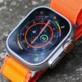 Watch 8 Ultra smartwatch in 3 Strap With apple logo copy.
