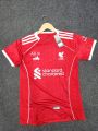 Liverpool premium quality home kit  trending red colour jersey. 