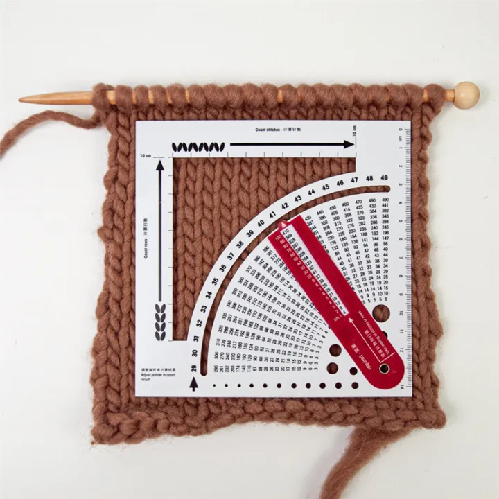 Knitting%20Gauge%20Converter%20Calculate%20Number%20of%20Stitches%20Rows%20Knitting%20Stable%20Plastic%20Calculator%20DIY%20Apparel%20Sewing%20Easy%20Install%20Easy%20to%20Use%20-%20Image%202