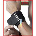 Wrist Support Band 1 Pair (Black). 