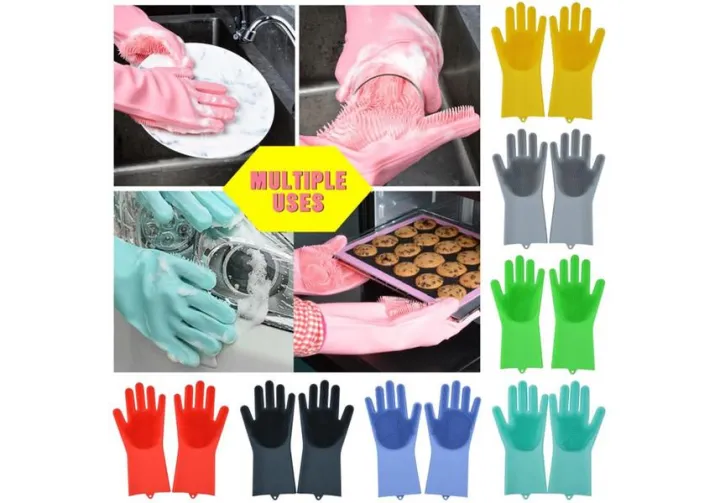 Silicone%20Dish%20washing%20Kitchen%20Hand%20Safety%20Gloves%20-%20Multicolor%202%20Piece%20Set%20-%20Hand%20Gloves%20-%20Image%205