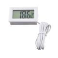 Digital LCD Mini Thermometer Hygrometer Fridge Freezer Temperature Humidity Meter. 
