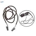 Clip Practical Hat Fixing Clip Keep Clothes Clean Napkin Chain with Clip Napkin Holder. 