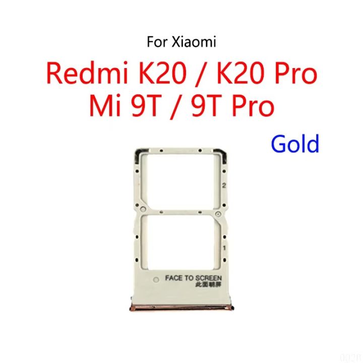 For%20Xiaomi%20Mi%209T/%209T%20Pro/%20Redmi%20K20/K20%20Pro%20Sim%20Tray%20Micro%20SD%20Card%20Slot%20with%20Sim%20Ejector%20Pin%20Replacement%20Part%20-%20Image%205