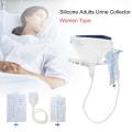 Urine Collector Silicone Adults Man Woman Elderly Urinal with Urine Catheter Bags. 