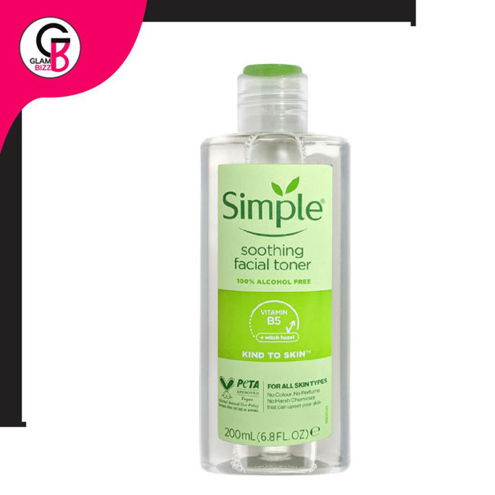 SIMPLE Soothing Facial Toner 200ml UK